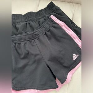 Black Shorts lot girls size 10/12 Gap/Adidas